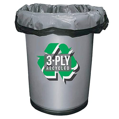 Aluf Plastics 42 Gallon Trash Bags - 2.0 MIL (eq) Black Heavy Duty Trash Can Liners - 33" x 47" - Pack of 100 - For Contractor, Industrial, Commercial, & Outdoor - style: 42 Gal, 2 Mil Equiv, 100 Count