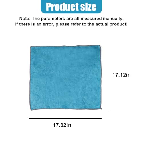 Craedli 3PCS Microfiber Towels for Cars, 17" x 17" 400GSM Microfiber Cleaning Cloth Car Drying Towel, Ultra Absorbent & Scratch-Free Auto Detailing Towel Wash Cloth for Car, Window, Household (42CM) - size: 42CM