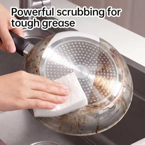 JOYMOOP Textured Clean Sponges, Dual-Sided Non-Scratch Soft Scrub Dish Sponge, Safe for Non-Stick Cookware, Kitchen and Household Cleaning, 12 Pack [Grey & White] - color: Gray & White [12 Pcs]