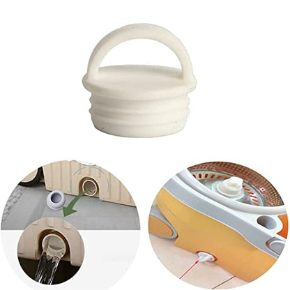 5 Pack Kayak Drain Plug with Handle Grips Hard Cooler Plugs Drain Holes Rubber Stopper for Skeeter Fishing Kayak Boat Inflatable Paddle Board Rowboat Portable Ice Chest Box 25mm 1 Inch - color: For Inner Diameter 2.45-2.55cm/0.96-1in