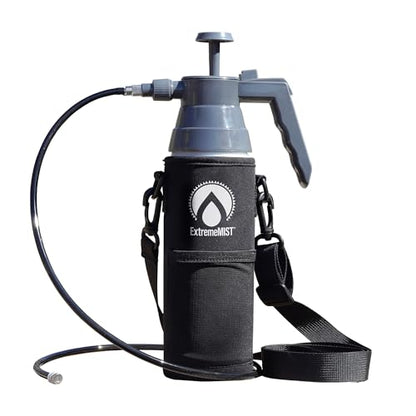 ExtremeMIST BeCOOL Personal Mister - High Performance Water Mister Spray Bottle Portable Water Misters for Cooling Outdoor with Neoprene Case/Strap