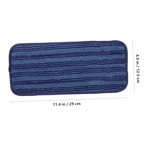 Beavorty Reusable Microfiber Mop Pads for Flat Mop Replacement Heads Versatile Washable Pads for Multi Surface Cleaning Dual Functionality for Wet Dry Use