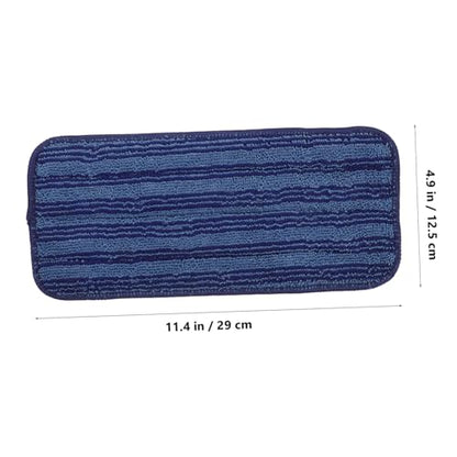 Beavorty Reusable Microfiber Mop Pads for Flat Mop Replacement Heads Versatile Washable Pads for Multi Surface Cleaning Dual Functionality for Wet Dry Use