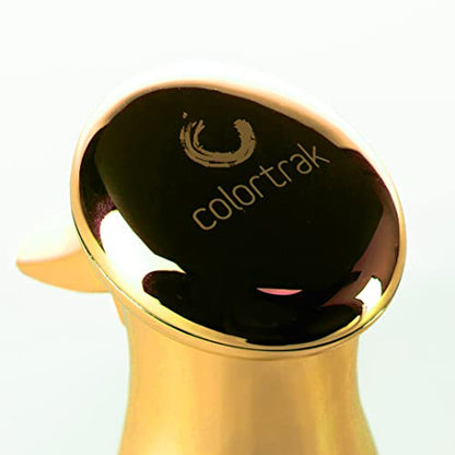 Colortrak Luminous Spray Bottle, 250ml/8.5oz Bottle with Full 360° Distribution, Easy-Use Pump, Quick View Window to Monitor Water Level, Eco-Friendly, Gold - color: Gold