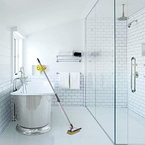 Superio Sponge Mop, Butterfly Squeeze Mop for Tile, Laminate, Bathroom, Kitchen, Garage Floors Commercial/Industrial (Full Mop) - size: Full Mop