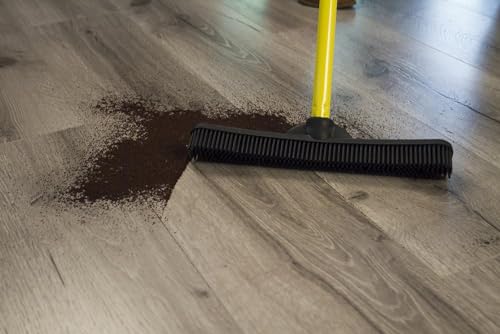 FURemover Pet Hair Removal Rubber Broom, 58" Telescopic Handle - size: 58" Telescopic Handle
