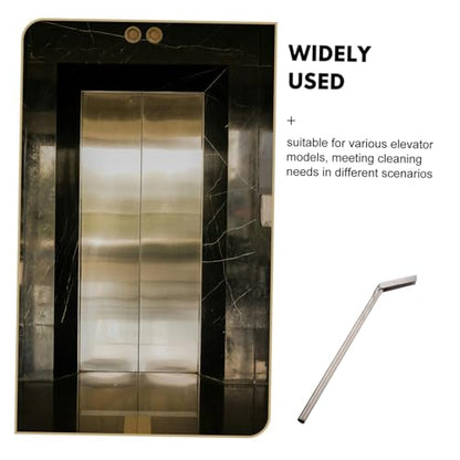 PRETYZOOM Elevator Groove Scraper Tool for Efficient Gap Cleaning and Maintenance Office and Residential Buildings Innovative Design for Deep Debris Removal and Enhanced Performance - size: 23.50X4.00X1.00CM
