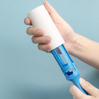 Lint Roller Refills 4 inch Extra Sticky Pet Hair Roller Replacement Refills Only, Inside Diameter 1.5 inch, 60 Sheets per Roll (Pack of 4, Total 240 Sheets) - color: Refills Only