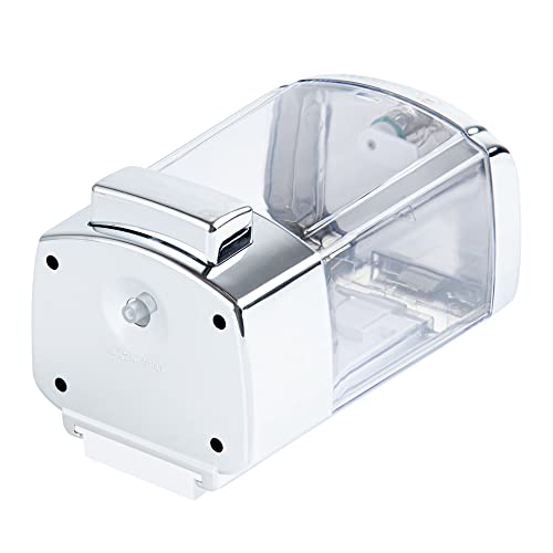 Clean Tek Professional 23.7 Ounce Manual Soap Dispenser, 1 Wall-Mountable Soap Dispenser - With Security Key, Clear Plastic Refillable Soap Dispenser, Push Mechanism, Transparent Tank - Restaurantware - color: Clear