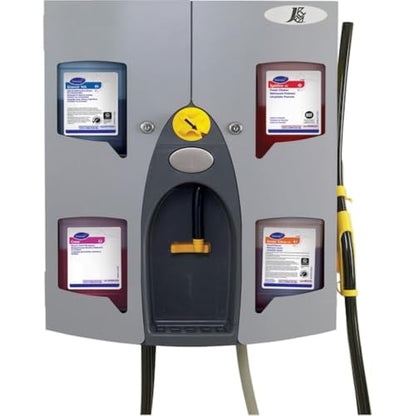 Diversey DVSD3754220 - Industrial Multi-Product Wall-Mounted Dispenser, Blue
