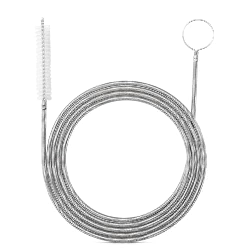 Long Drain Brush Flexible Feeding Tube Brush Slim Cleaning Brush Hose Pipe Brush