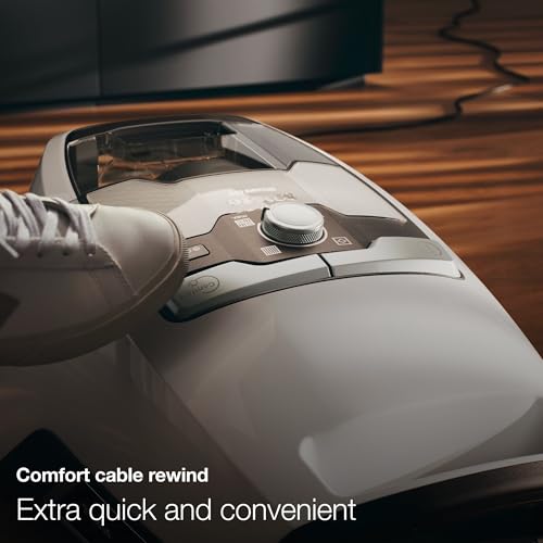 Miele Blizzard CX1 Turbo Team Bagless Canister Vacuum, Tech Blue - Portable, Household - color: Tech Blue, style: Turbo