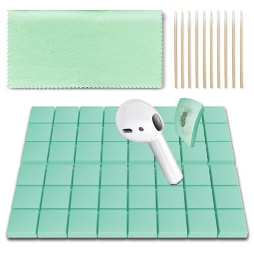 MOLOPPO Cleaning Putty, Phone Cleaning Kit, Remove Ear Wax& Dirt& Gunk from Device's Small Crevices, for AirPod Cleaner Kit for Airpods Charging Case/Headphones/Phone/Electronics(Green) - color: B3-Green