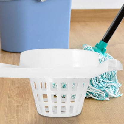 Mop Bucket Basket Replacement 10.82X8.07X5.51In Thickened Plastic Drainage Basket for Mopping Bucket Accessories Splash Prevention and Efficient Water Removal