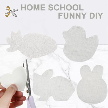 Zhengmy 100 Pieces Sponges Bulk Sponges Kitchen Compressed Sponge Natural Dish Sponge Compressed Wood Pulp Cleaning Without Scratching for Kitchen Bathroom, 3.9 x 2.4 x 0.12 Inch (White) - color: White
