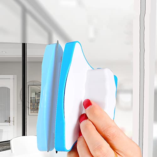 Magnetic Window Cleaner, Double-Sided Window Cleaner Glass Wiper Magnetic Cleaning Tools for High-Rise Double Car Glazed Window Thickness 15-40 mm - color: 15~24mm