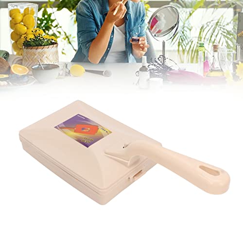 Carpet Debris Brush, Double Roller Handheld Sofa Crumb Sweeper Carpet Cleaner for Bed Clothes Desktop