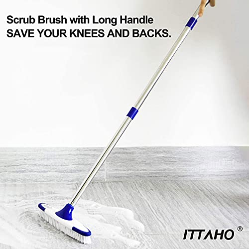 Long Handle Floor Cleaning Brush, Stiff bristles Brush