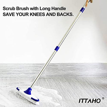Long Handle Floor Cleaning Brush, Stiff bristles Brush