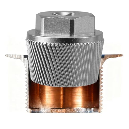 Tub Drain Removal Tool and Bathtub Drain Assembly Kit, 1.5 Inch Tub Drain Extractor Wrench with Lift-n-Turn Drain Stopper, 1-1/2" x 11.5 Coarse Thread, Chrome Plated Plumbing Repair Kit - color: Silver, size: Tub Drain Kit