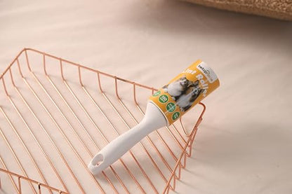 Extra Sticky Lint Roller for Pet Hairs 100 Sheets Lint Rollers with Reinforced 1 Handles and Tough Paper - size: 100Sheets