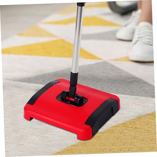 Zerodeko Hand Push Carpet Sweeper Rug Broom Carpet Cleaning Brushes Portable Dust Mop for Home Restaurant