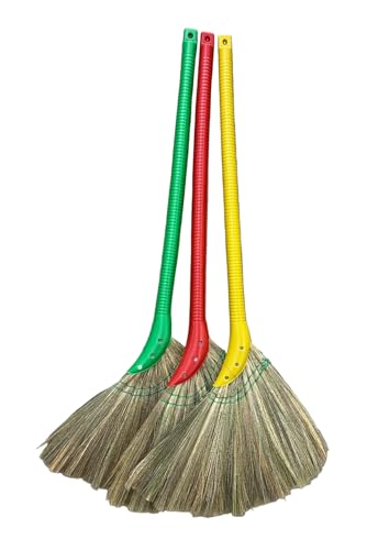 One Vietnamese Soft Fan (Straw) Broom, 40 Inch
