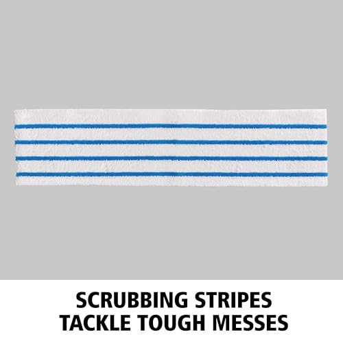 Rubbermaid HYGEN Disposable Microfiber Pad 18 Quick Connect Mop System 50 Count (Pack of 3) with Scrubbing Stripes for Multi-Surface Dry & Wet Cleaning - style: Dispoable Microfiber - 150ct