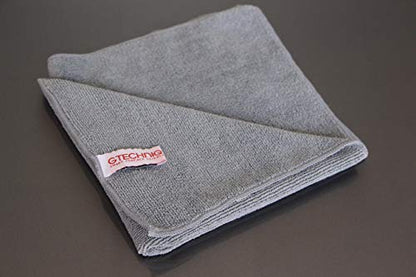 Gtechniq MF1 ZeroR Microfiber Cloth for Cars (10 Pack) | Soft Car Cleaning Cloth with Ultra Split Fibers, Machine Washable
