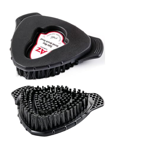 O ceda Scrub Brush, Spin Mop Scrub Brush Replacement Head for O Cedar EasyWring 1 Tank System, Hard Bristle Cleaning Brush for Bathroom, Kitchen, Tub, Tile and Glass(Not Fit RinseClean 2-Tank) - size: Large