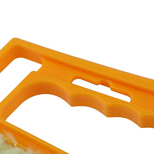 Mini Blind Cleaner, 4-in-1 Dusting Tool with Microfiber Rollers for Horizontal and Vertical Blinds, Washable and Reusable Window Blind Duster for Home, Office, and RV