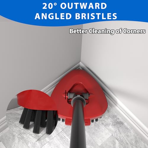 Small Full Bristle Scrub Brush ONLY for O-Cedar RinseClean 2-Tank System - color: Gray (1 Pcs for Rinseclean)
