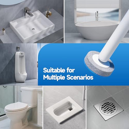 Disposable Toilet Brush and Holder Set with 30 Bowl Wand Cleaners Refill Pads, Bathroom Wall Mounted Toilet Bowl Cleaners Kit, Suitable for Toilets, bathrooms, and RVs. - size: 1 wand+ 30 heads