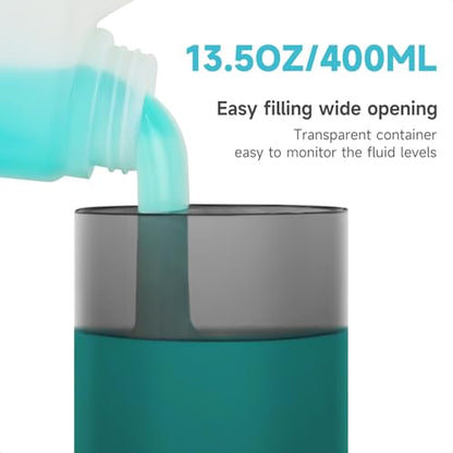 AIKE Automatic Wall Mount Liquid Soap Dispenser for Home and Commercial Bathroom 13.5oz IPX7 Waterproof,Polished Stainless Steel - color: Polished Stainless Steel