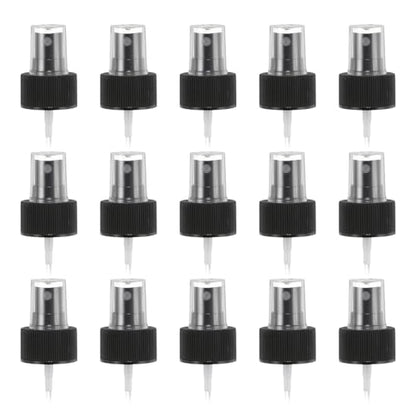 uxcell Spray Top 50Pcs 28/410 Plastic Fine Mist Reusable Replacement Black | Spray Bottle Pump Plastic Top Reusable Replacement for Cosmetic Perfume and Body Sprays Bottle - color: Black, size: 28/410