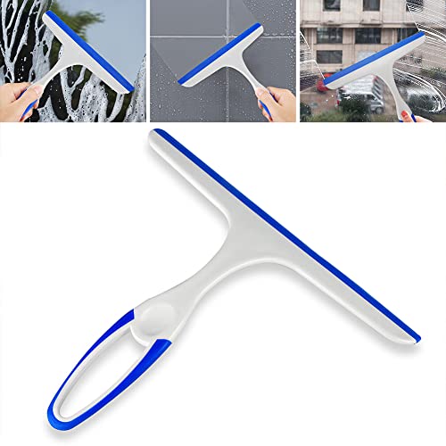 Magik 1-2 Pcs Super Flexible Silicone Squeegee Car Windshield Window Home Cleaning (2 Pack, Blue) - color: Blue, size: 2 Pack