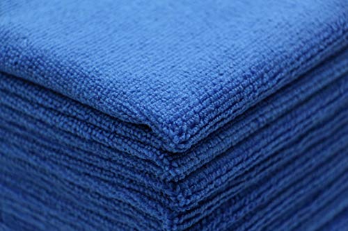 Microfiber Cleaning Cloth, Washcloths,12x12 inch,10 Pack, | Fast Drying Dish Cloths for Washing Dishes, Ultra Absorbent Dish Rags, Lint Free Cleaning Rags For House&Kitchen - color: Dark Blue