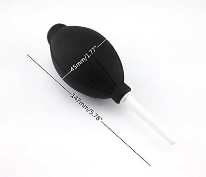 Honbay 3 in 1 Cleaning Tools Rubber Ball Dust Blower Cleaning Brush, Keycap Steel Puller Remover for Digital Camera Lens Filter Keyboard