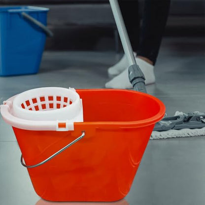 VOSAREA Plastic Mop Bucket, Cleaning Mop Bucket Replacement Drainage Basket Cleaning Strainer Basket for s
