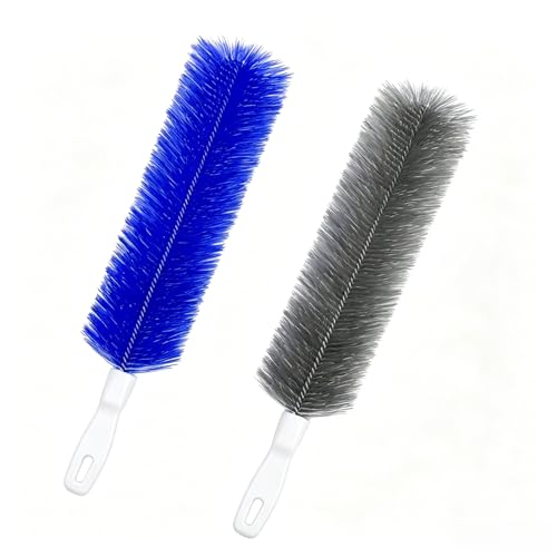6 Pack Fan Cleaner Brush, Bendable Fan Cleaning Tool, No Disassembly Fan Blade Cleaner, Reusable Fan Duster for Ceiling Fan, AC Vent, Dryer Vent, Window Blind, Baseboard Gap (2)