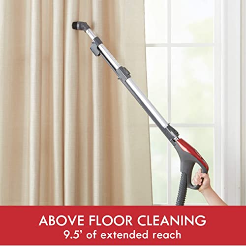 Kenmore 81414 Bagged Canister Vacuum Cleaning Tools, 400 Series + Telescoping Wand, Red - color: Red