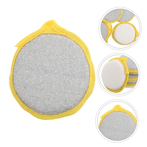 Alipis 50pcs Dual-Sided Kitchen Dish Cleaning Sponges, Reusable Non-Scratch Scrub Pads for Household and Pot Washing, Thick 2.5cm Multipurpose Cleaning Sponge Set
