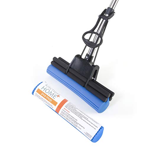Kitchen + Home PVA Sponge Roller Mop Head Refills - 3 Pack