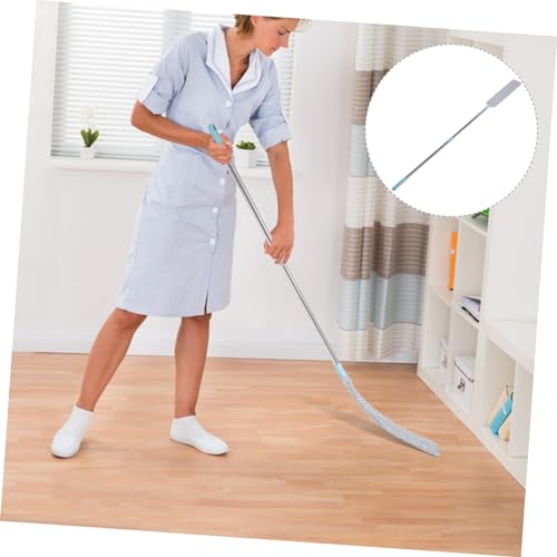 Long Handle Under Bed Cleaning Tool Dust Remover for Furniture Washable Duster