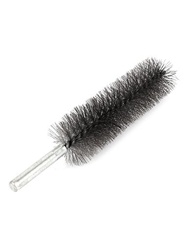 Aexit 18cm Length Masonry Tools 35mm Diameter Stainless Steel Wire Tube Masonry Brushes Cleaning Brush