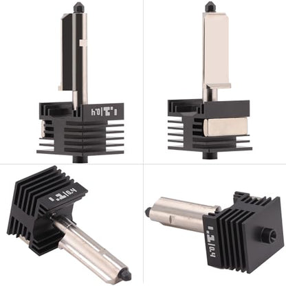 H2D/H2S Hotend 0.4mm Hardened Steel Nozzle Assembly, 2PCS H2D Print Head Replacement Parts Compatible with Bambu Lab H2D H2S A1 Mini Print Head, - style: H2D/H2S Hotend 0.4mm