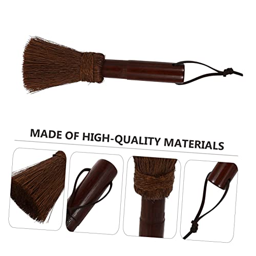 1pc Palm Brush for Efficient Kitchen Cleaning Light Brown Scrub Brush for Dishes Pots Pans and More for Non-Stick Cookware and Versatile Use Kitchen Bathroom and Laundry