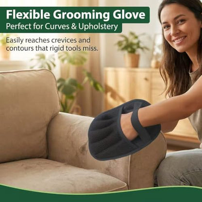 2PCS Multi-Functional Pet Hair Removal Tool,Pet Hair Removal Glove & 4-in-1 Reusable Lint Brush Pet Hair Remover,Window Screen Cleaner, Reusable Removal Broom for Furniture - size: White，2PCS