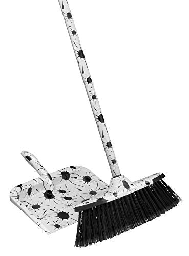 Splash Design Dustpan and Broom Set - color: Splash Design, size: Sweep Set