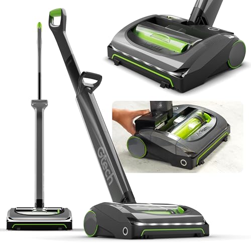 Gtech AirRAM MK2 Cordless Vacuum Cleaner with Powered Brush Head - Perfect for Carpet and Hardwood Floors - Rechargeable 22v Li-ion Battery - Lightweight (7 lbs.) - style: AirRAM2 - Cordless Upright